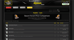 Desktop Screenshot of dysonforum.com